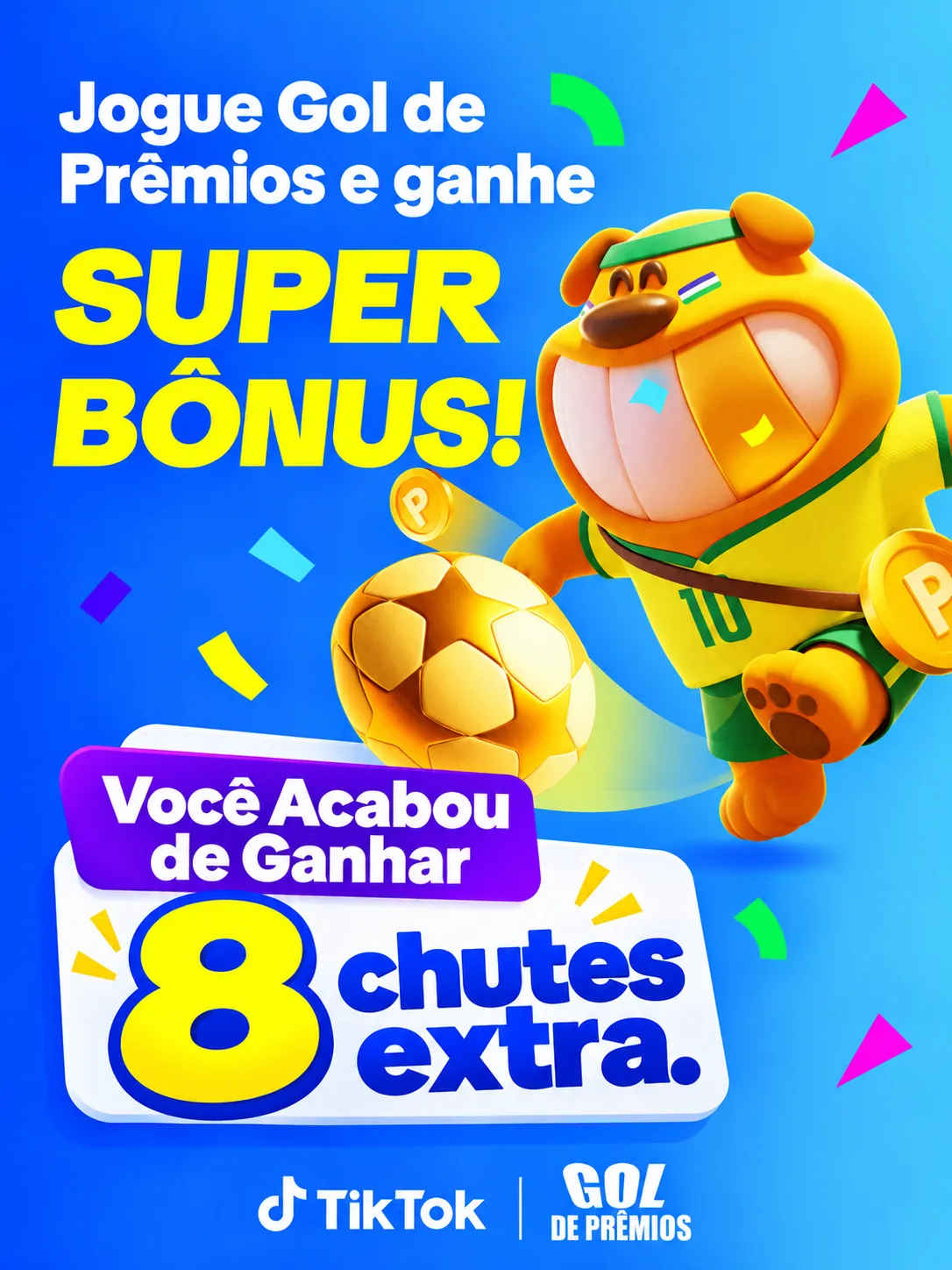 Ganhe recompensas jogando no TikTok Lite